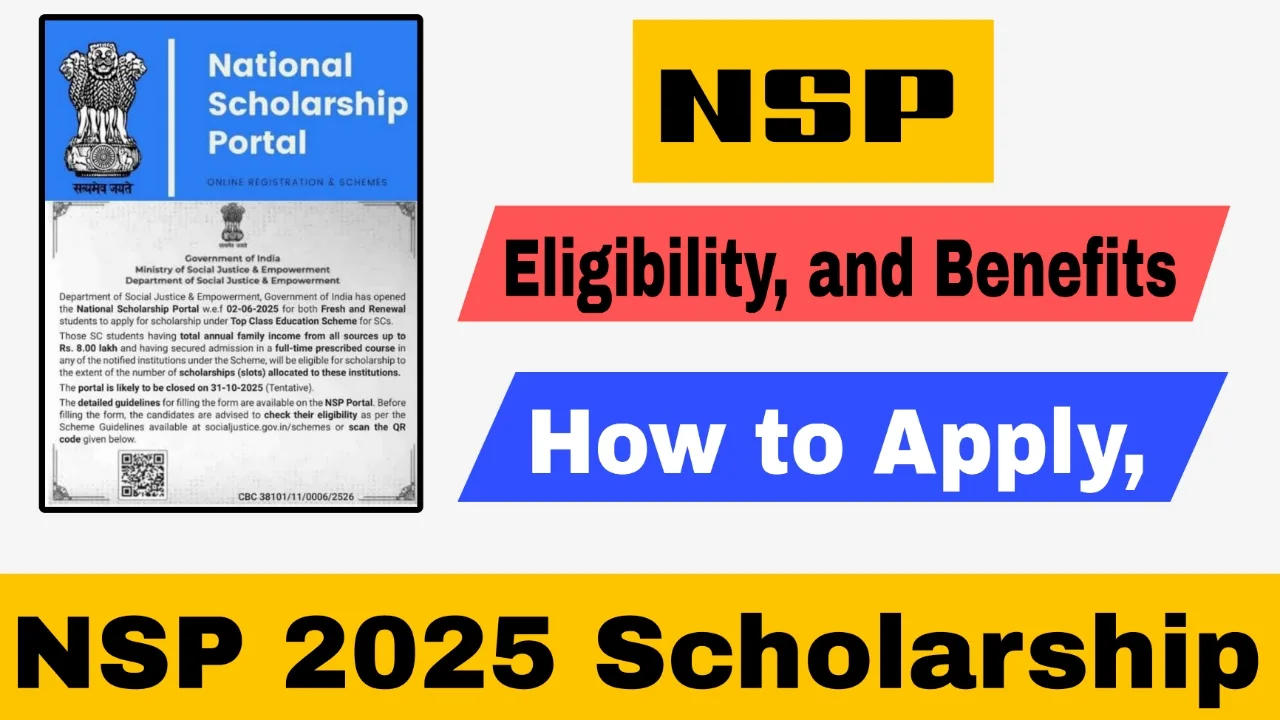 NSP 2025 Scholarship