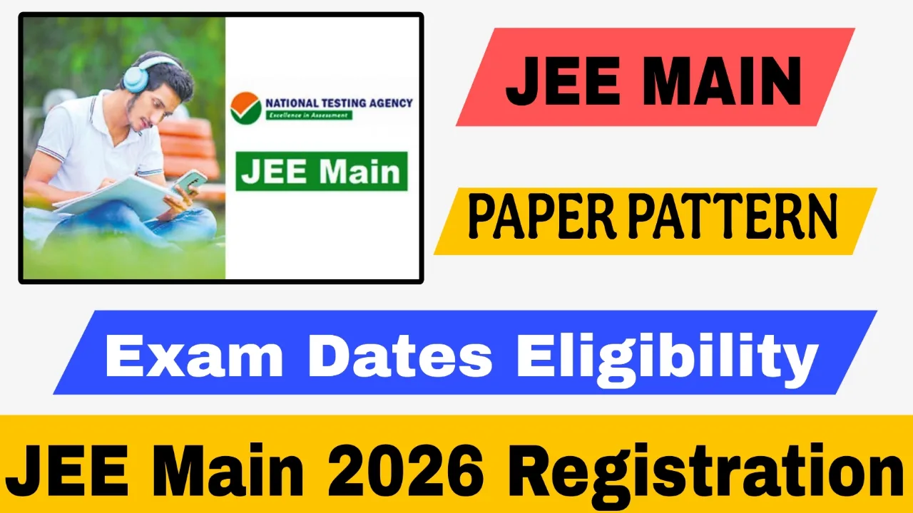 JEE Main 2026 Registration