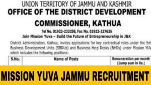 Mission YUVA Jammu Recruitment 2025