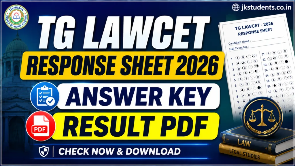 TG LAWCET Response Sheet 2026