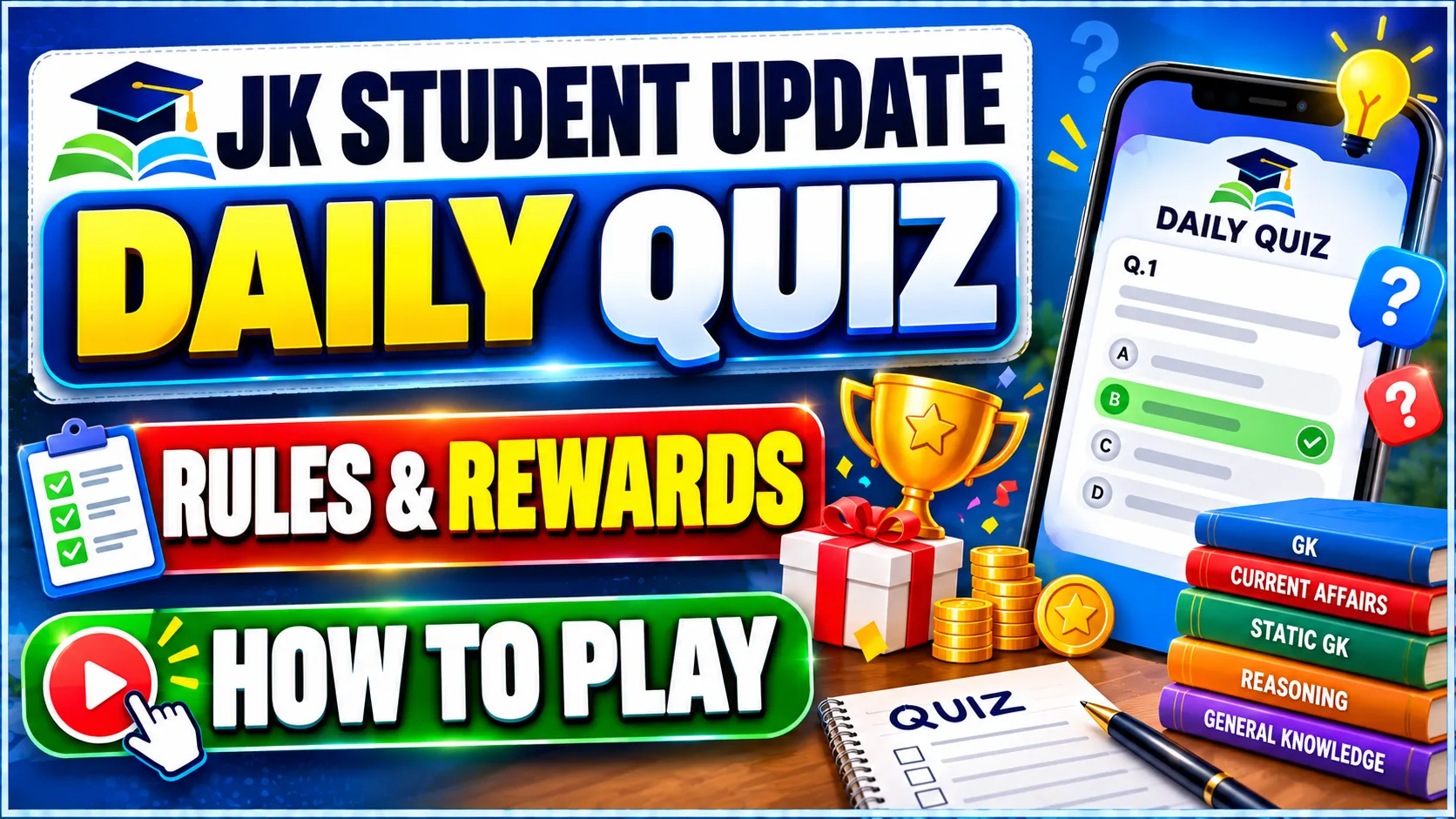 Daily Question Activity Jk Student Update Daily Quiz > Rules, Rewards, How to Play - JK ...